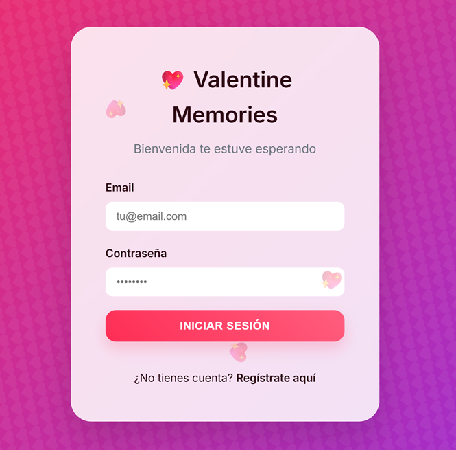 VALENTINE APP